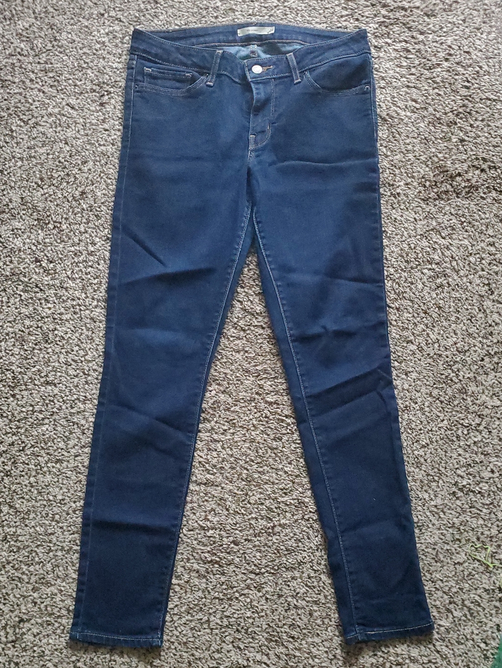 Levi's Women's Navy 711 Skinny Jeans Size 29